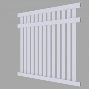 PVC Closed Picket Fencing