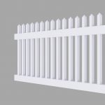 PVC Palisade Fencing