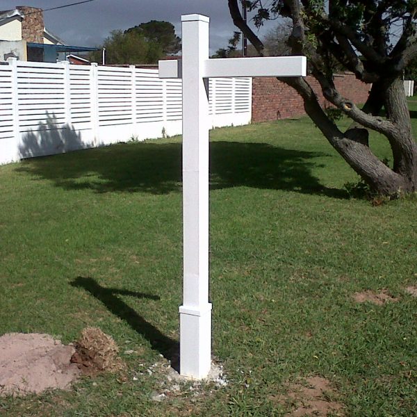 PVC Sign Pole