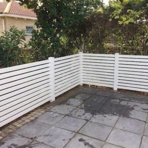 Horizonatal PVC Picket Fencing