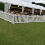 PVC Fencing for Hire (price p/m)