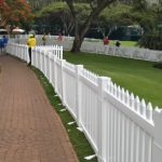 PVC Fencing for Hire (price p/m)