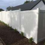 PVC Privacy fencing